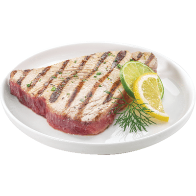 Wild Ahi Tuna Steaks Previously Frozen