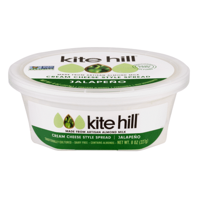 Kite Hill Cream Cheese Spread Jalapeno