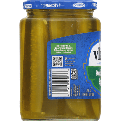 Vlasic Kosher Dill Spears Pickles