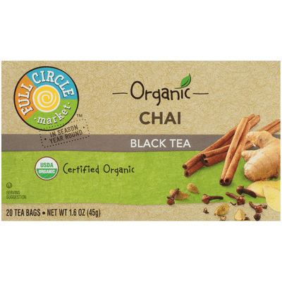 Full Circle Chai Black Tea Bags