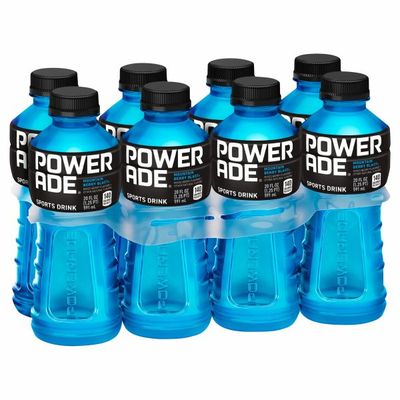 Powerade Mountain Berry Blast, Ion4 Electrolyte Enhanced Fruit Flavored Sports Drink W/ Vitamins B3, B6, And B12, Replenish Sodium, Calcium, Potassium, Magnesium
