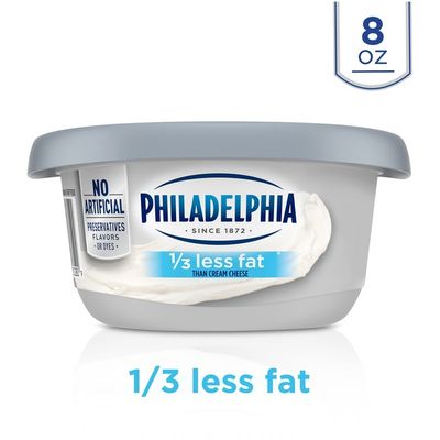 Philadelphia Plain Reduced Fat Cream Cheese Spread