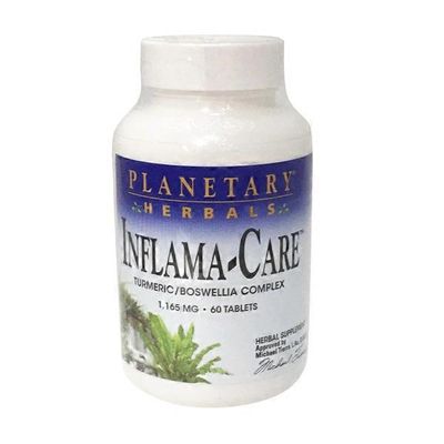 Planetary Herbals Inflama-Care Turmeric/Boswellia Complex 1,165 mg Tablets
