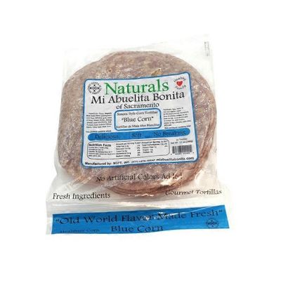Mi Abuelita Bonita Naturals Blue Corn Tortilla