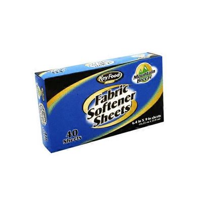 Key Food Fabric Softner Sheets Mountain Breeze