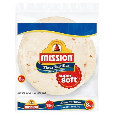 Mission Flour Burrito Tortillas, Large