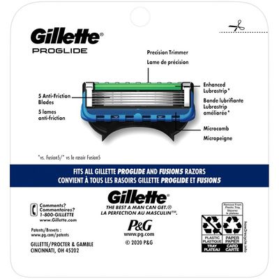 Gillette Fusion5 ProGlide Men's Razor Blades