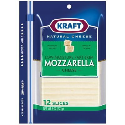 KRAFT Mozzarella Cheese Slices