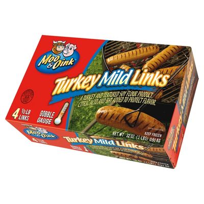 Moo & Oink Turkey Mild Links