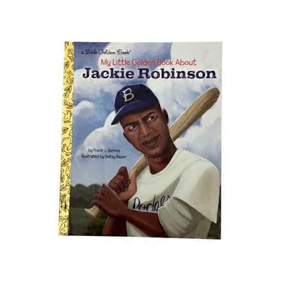 Golden Books My Little Golden Book About Jackie Robinson Hardcover Book
