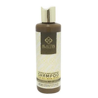 Alaffia Coconut & Shea Daily Hydrating Shampoo, Lavender Coconut