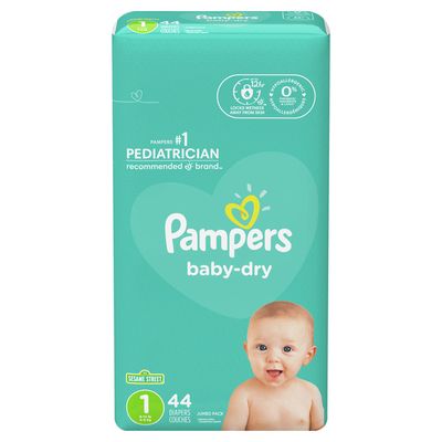 Pampers Baby Dry Diapers Size 1