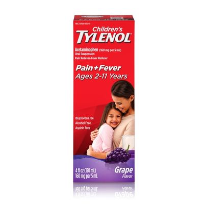 TYLENOL Oral Suspension, Grape