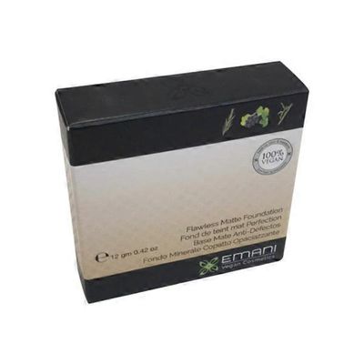 Emani G10 Nude Beige Flawless Matte Pressed Foundation