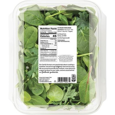 Earthbound Farms Organic Deep Greens Blend Power Greens