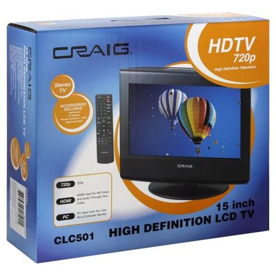 Craig TV, High Definition LCD, 15 Inch