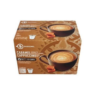 Barissimo Caramel Cappuccino Cups