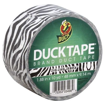 Duck Duct Tape, Zig-Zag Zebra