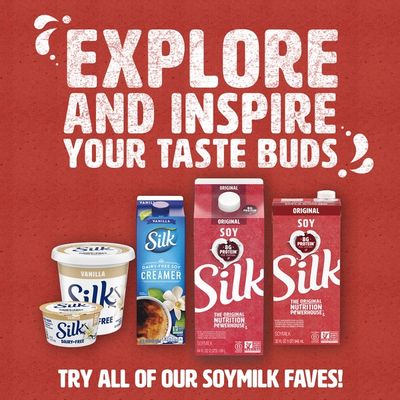 Silk Blueberry Soy Milk Yogurt Alternative