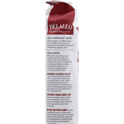 DeLallo Organic Whole Wheat Orzo # 65