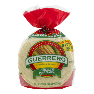 Guerrero White Corn Tortillas