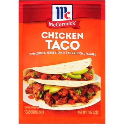 McCormick® Chicken Taco Seasoning Mix