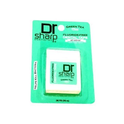 Dr. Sharp Green Tea Mint Natural Oral Care Dental Tape