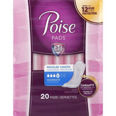 Poise Incontinence Pads