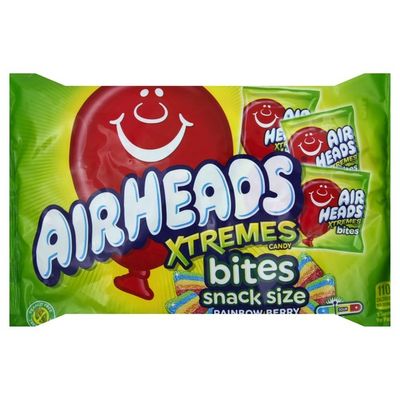 Download Airheads Candy Xtremes Rainbow Berry Bites Snack Size 9 Oz Instacart