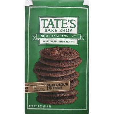 Tate's Bake Shop Chip Cookies, Double Chocolate