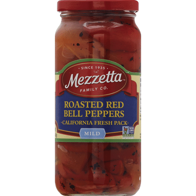 Mezzetta Roasted Red Peppers, California Fresh Pack, Mild