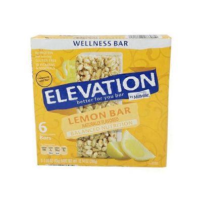 Elevation by Millville Lemon Zest Wellness Bar