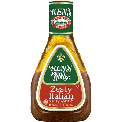 Ken's Steak House Dressing & Marinade, Zesty Italian