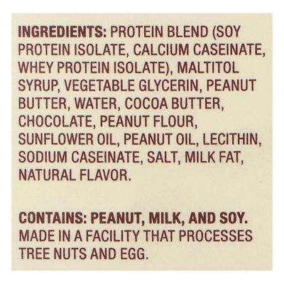 Think Thin High Protein Bars, Creamy Peanut Butter, Chocolate Dipped