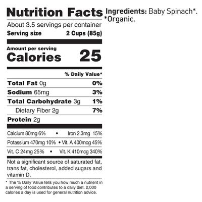 Earthbound Farms Organic Baby Spinach
