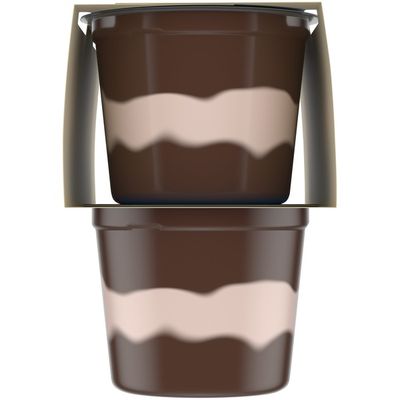 Jell-O Chocolate Vanilla Swirls Sugar Free Ready-to-Eat Pudding Snacks