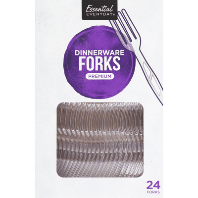 Essential Everyday Forks, Dinnerware, Premium