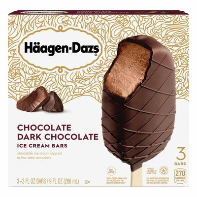 Haagen-Dazs Chocolate Dark Chocolate Ice Cream Bars