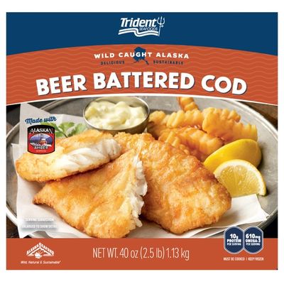 Trident Seafoods Wild Alaskan Beer Battered Cod