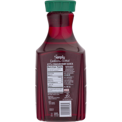 Simply Cranberry Cocktail Bottle