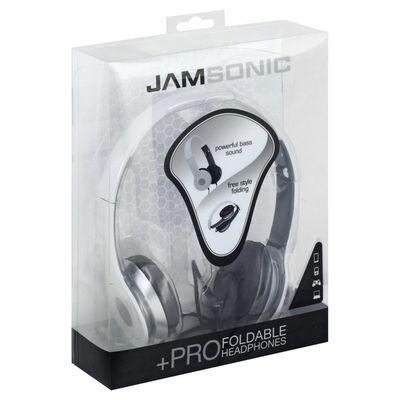 Jamsonic Headphones, Foldable, +Pro