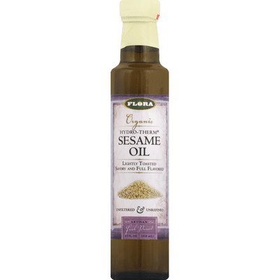 Flora Sesame Oil, Organic, Unfiltered & Unrefined