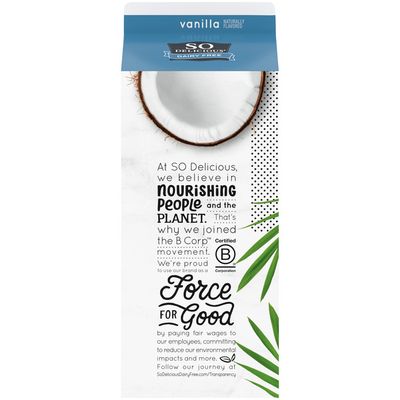 So Delicious Dairy Free UHT Vanilla Coconut Milk