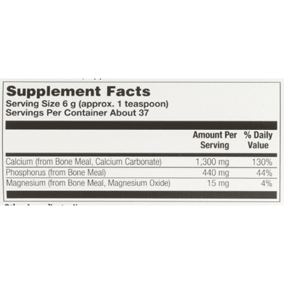 Kal Bone Meal Powder Powder