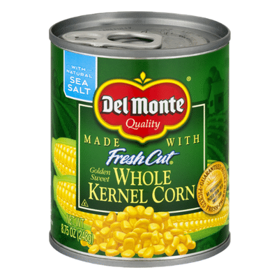 Del Monte Kernel Corn, Whole, Golden Sweet