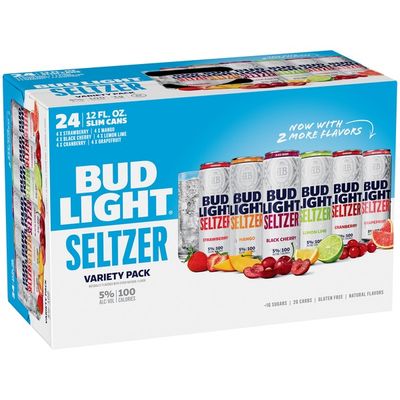 Bud Light Hard Seltzer Variety Pack, Cans (12 oz) - Instacart