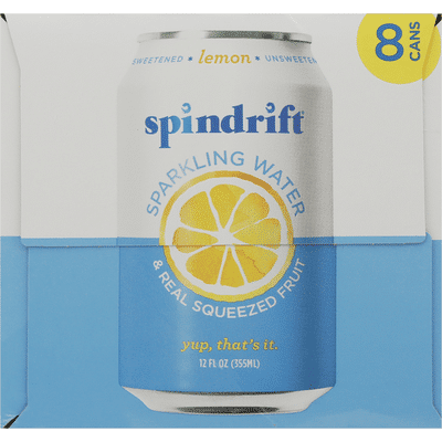 Spindrift Sparkling Water Lemon