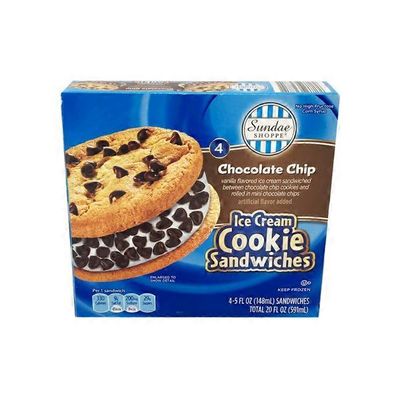 Sundae Shoppe Ice Cream Cookie Sandwich