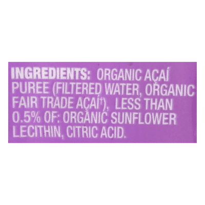 Sambazon Organic Acai Berry Smoothie Packs