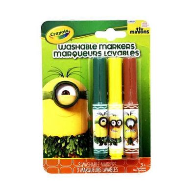 Crayola Prehistoric Minions Washable Pip-Squeaks Markers